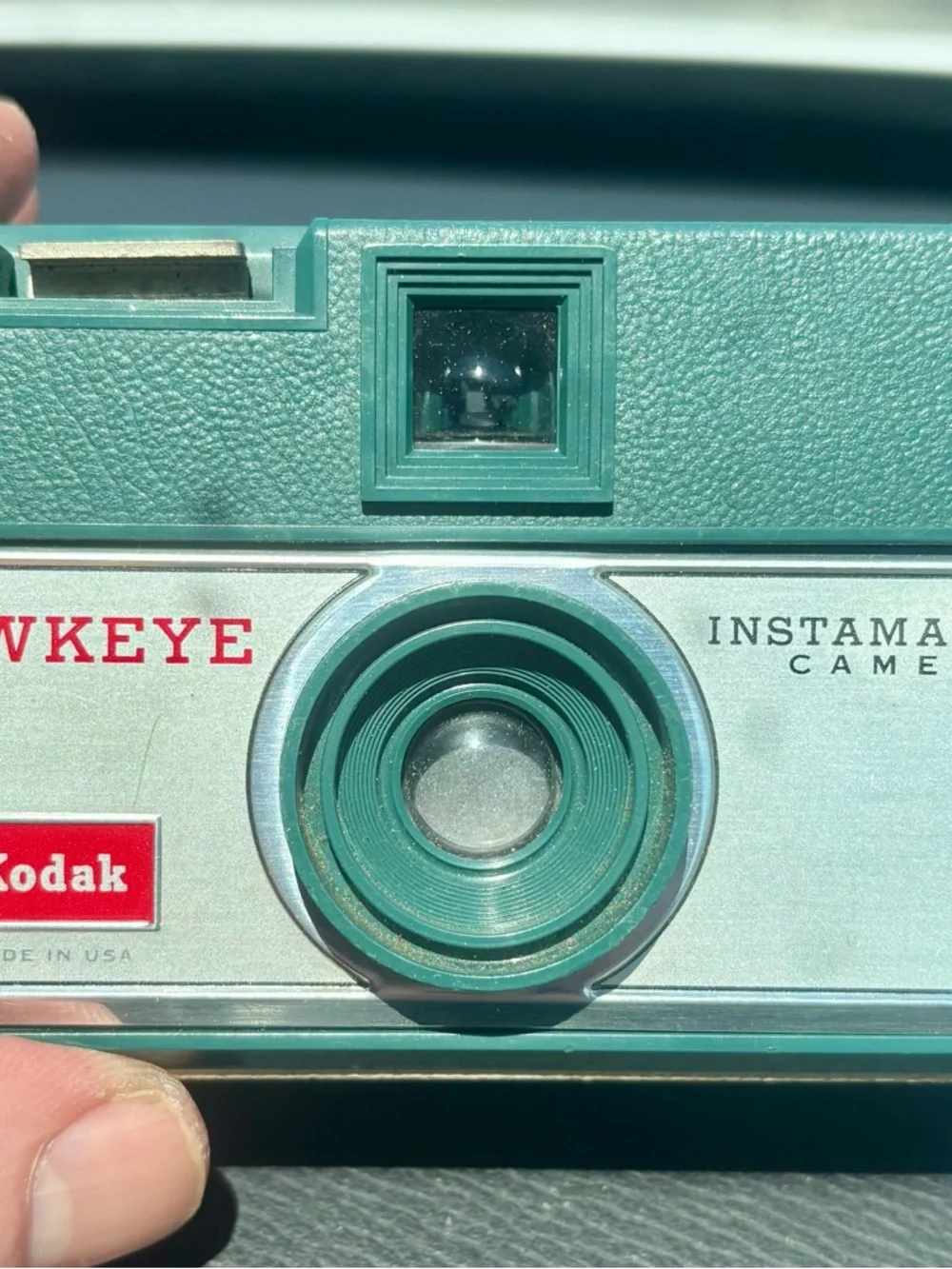 Kodak Hawkeye Instamatic Vintage Camera - Teal Lot